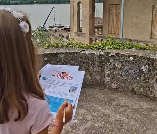 Nouveau : nous vous proposons 4 rallyes « Sur les Pistes de Robin » pour visiter …