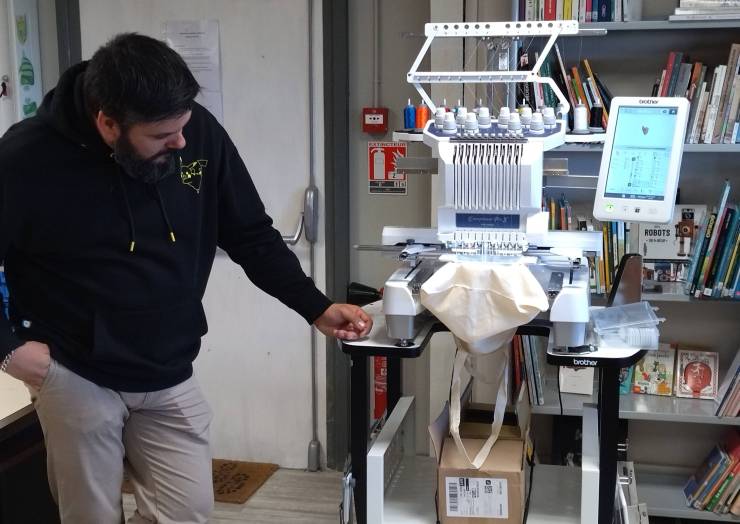 « La quinzaine du numérique » – Broderie numérique – avec La Petite Récré