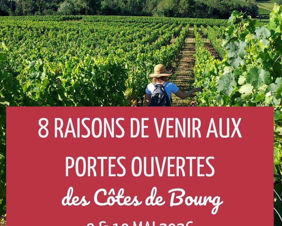 Ce weekend, les Côtes de Bourg ouvrent leurs portes pour un grand weekend festif…
