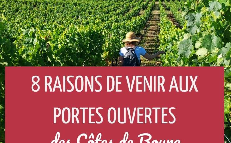 Ce weekend, les Côtes de Bourg ouvrent leurs portes pour un grand weekend festif…