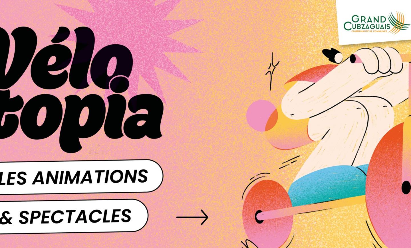 [VELOTOPIA : ANIMATIONS & SPECTACLES]

 À Vélotopia, le vélo se vit aussi à trav…