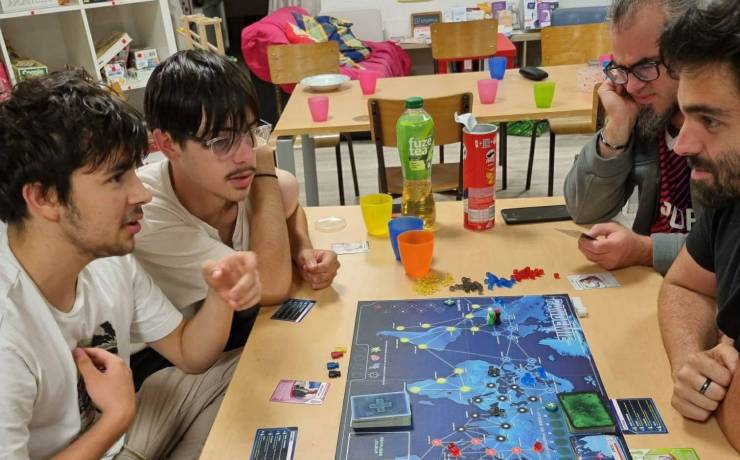Lors de la soirée Jeux Experts, plusieurs tables se sont affrontées avec « Le des…
