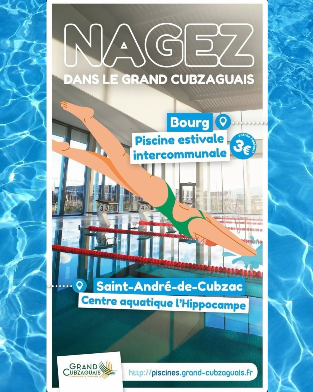 Pour fuir la chaleur, nous vous proposons deux parenthèses aquatiques parfaites …