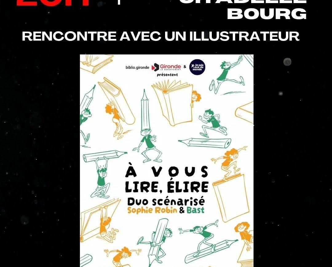 Une rencontre proposée par biblio.gironde