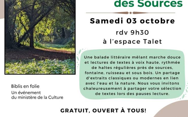 Prévoir tenue de randonnée et gourde.
Chacun peut amener, s’il le souhaite, un g…