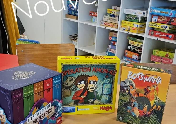 Des petits nouveaux dans notre ludo!!!